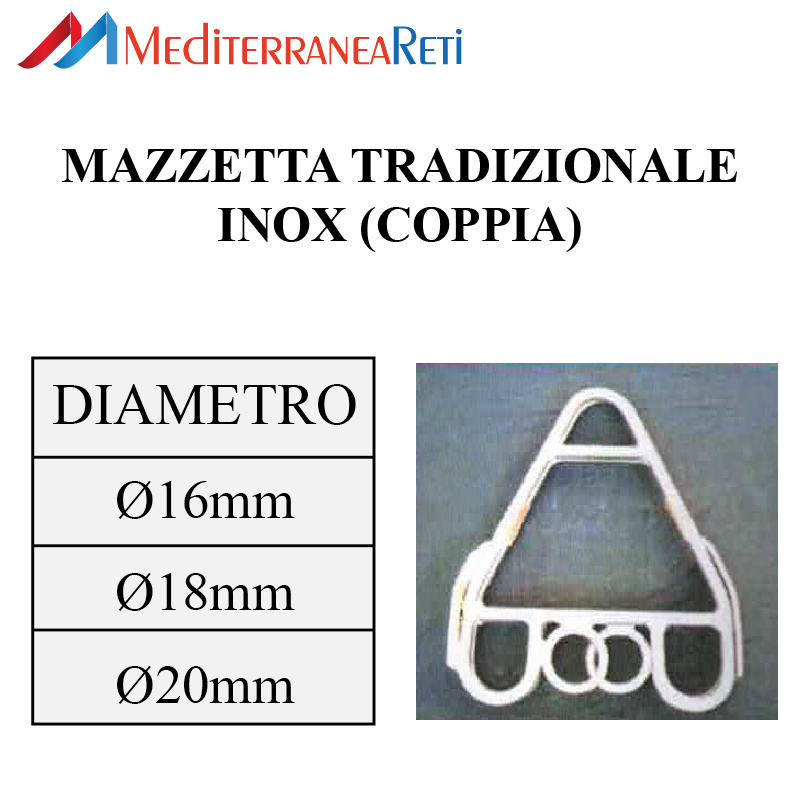 mazzetta tradizionale inox