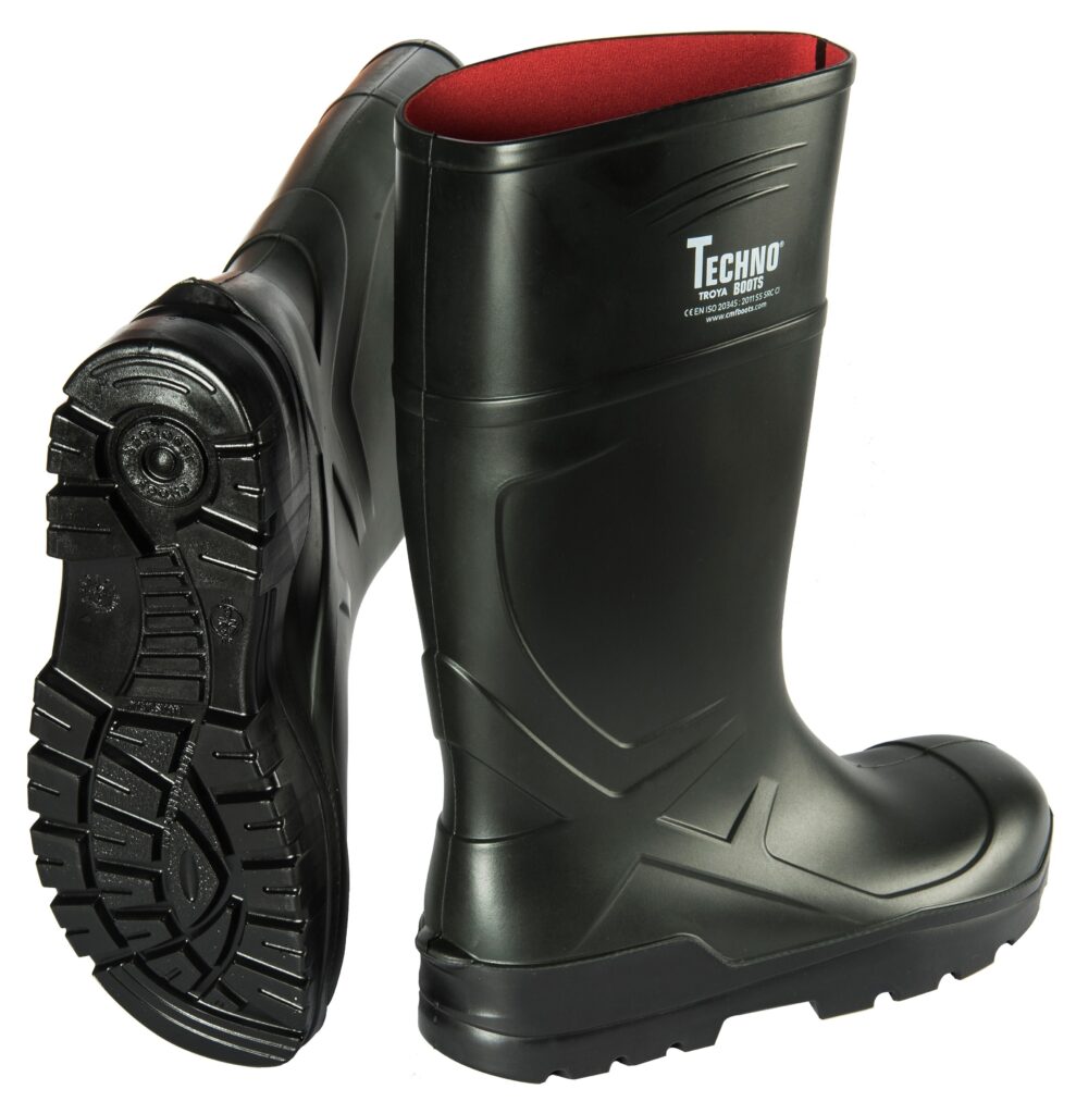 STIVALI IN GOMMA PER PIOGGIA VERDI IMPERMEABILI DA LAVORO UOMO VARIE TAGLIE