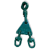 Mazzetta con tornichetti green swivel